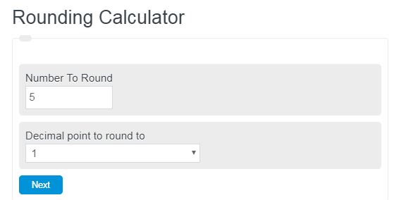 rounding calculator