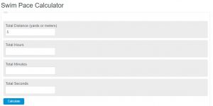 Swim Pace Calculator - Calculator Academy