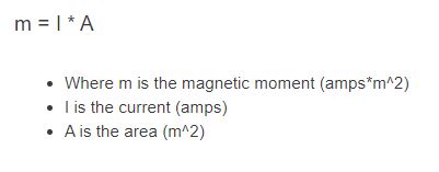 magnetic moment formula
