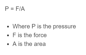 pressure formula