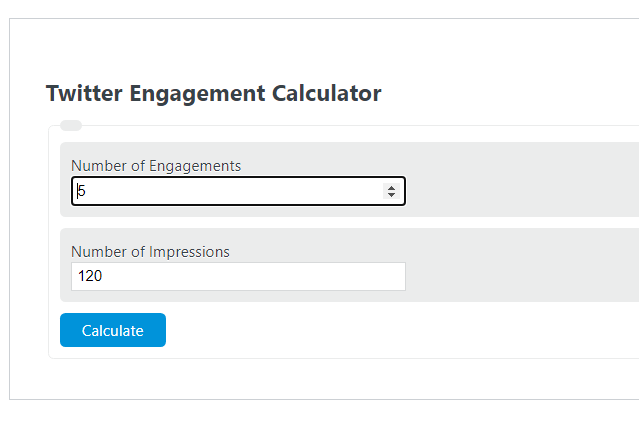 twitter engagement calculator