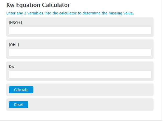 kw equation calculator