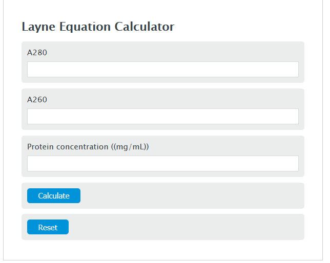 layne equation calculator