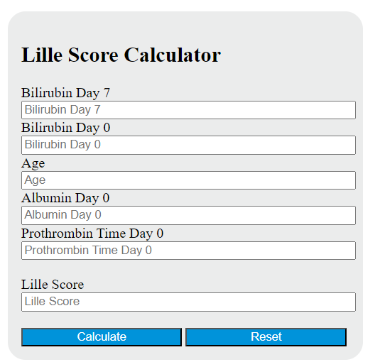 lille score calculator