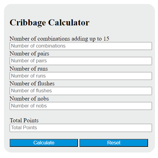 cribbage calculator
