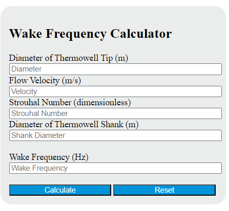 wake frequency calculator