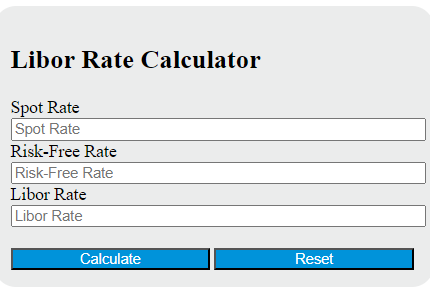 libor rate calculator
