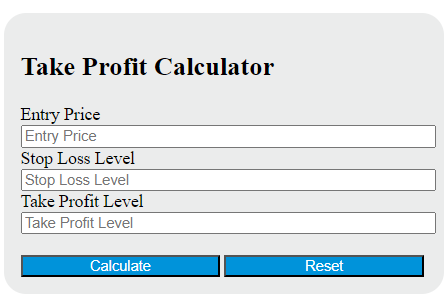 take profit calculator