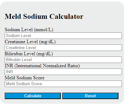 meld sodium calculator