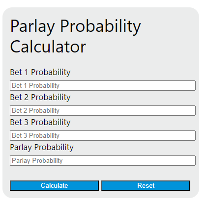 parlay probability calculator