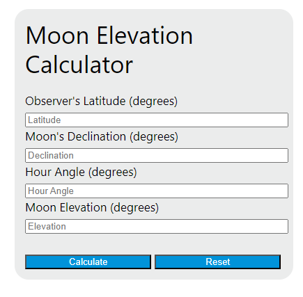 moon elevation calculator