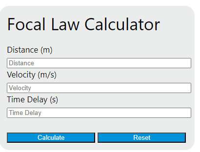 focal law calculator