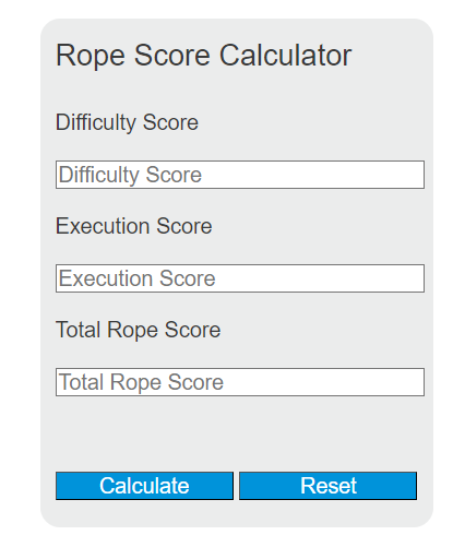 rope score calculator