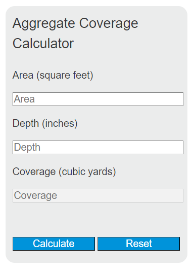 aggregate coverage calculator