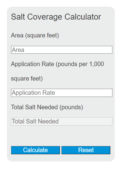 salt coverage calculator