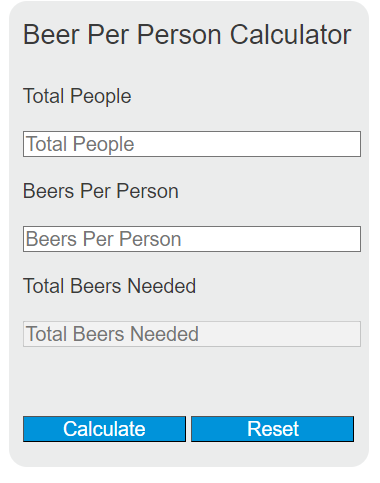 beer per person calculator