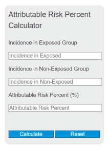 Attributable Risk Percent Calculator - Calculator Academy