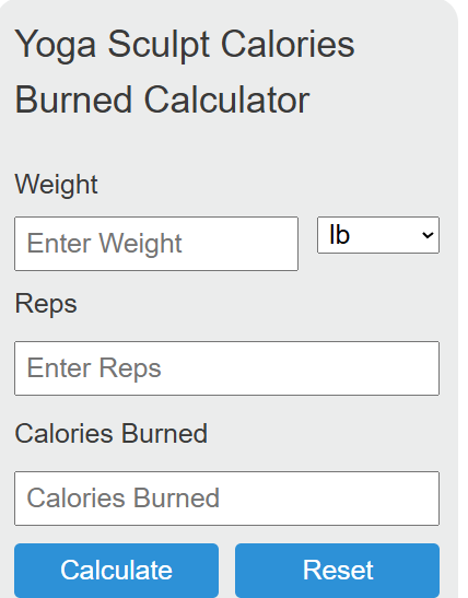 How Many Calories Does Yoga Sculpt Burn